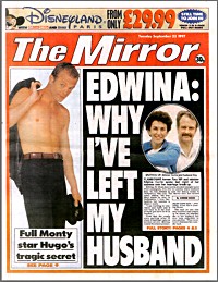 The Daily Mirror - 23rd September 1997