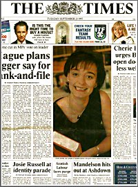 The Times - 23rd September 1997